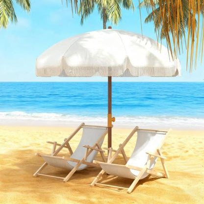 Portable Outdoor Umbrella,Beach Umbrella,Vent,Ruffles,Carry Bag,for Outdoor