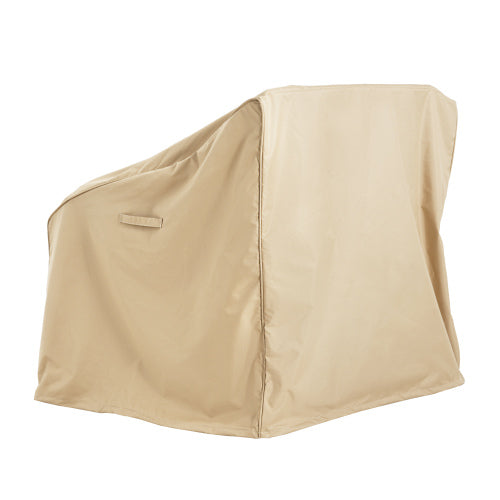 SHIELD PATIO OUTDOOR CLUB CHAIR COVER, BEIGE, SET OF 2