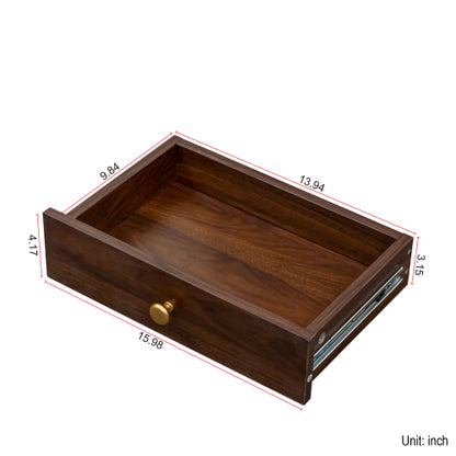 Fold Out Convertible Writing Table Multi-Functional Cabinet With Shelf Drawer Space Saving Home Office Desk
