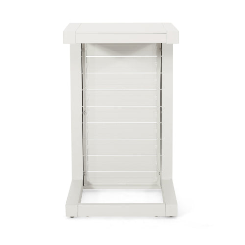 outdoor table C-SHAPED TABLE WHITE