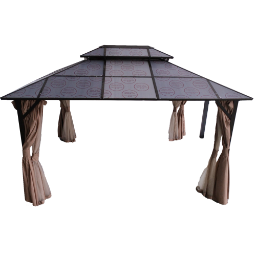 ALL-aluminum double-top sun canopy