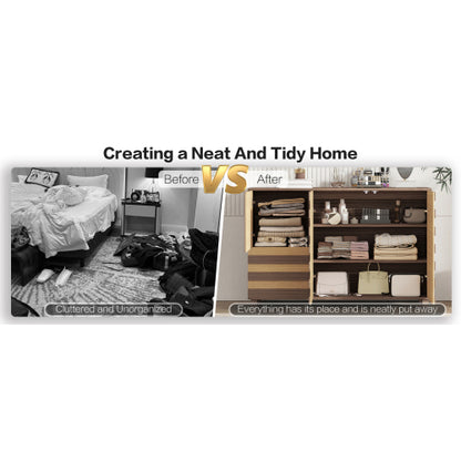Hand Carved Buffet Sideboard Cabinet with Adjustable Shelves