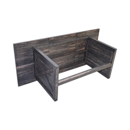 70.87inch Farmhouse Dining Table for 6-8, Rustic Rectangular Wood Kitchen Table, Gray