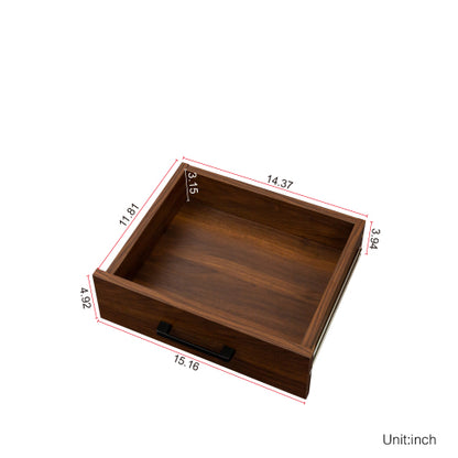 brown walnut color modular 24 wine bar cabinet Buffet Cabinet