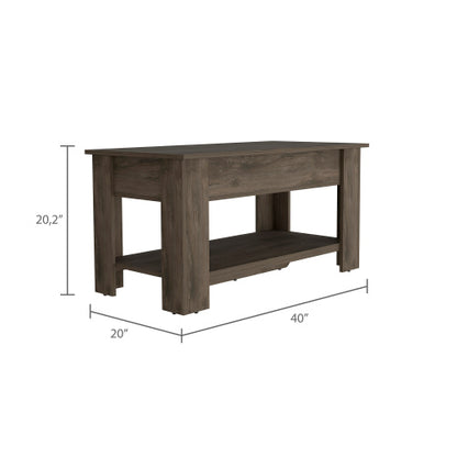 Bench, Liftable Top And Lower Panel