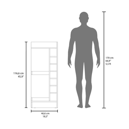 Bar Cabinet, 16 Shelves