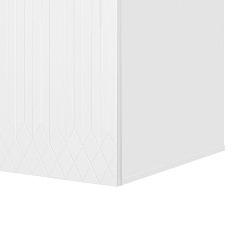 30" Vintage Bathroom Vanity with Ceramic Sink, with 3 Holes Single Ceramic Sink, Bathroom Storage Vanity Cabinet with 2 Soft Closing Doors