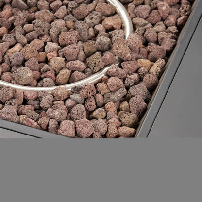 40  SQUARE IRON FIRE PIT - 50 000 BTU