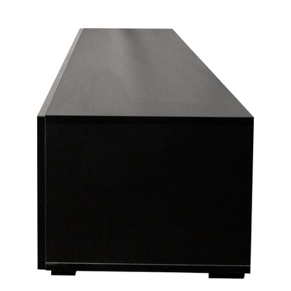 Wall Mount Floating Melamine TV Console Drop Down Hidden Cabinet Media Storage Shelf