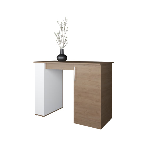 Bar Kitchen Island, Kitchen, White / Macadamia
