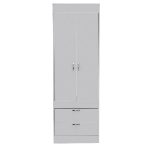 Armoire, One Large Cabinet, Two Drawers