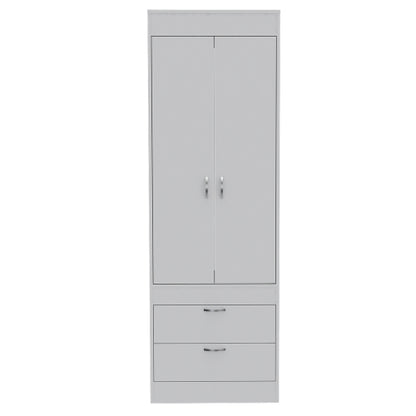 Armoire, One Large Cabinet, Two Drawers