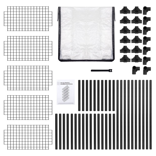 5-SHELF WIRE RACK