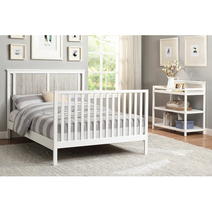baby Changing Table White/Rockport Gray