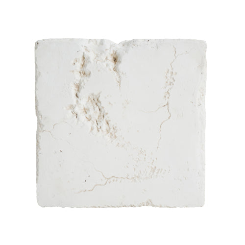 Talia Outdoor Patio Modern Artistry MGO Side Table, White