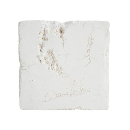 Talia Outdoor Patio Modern Artistry MGO Side Table, White