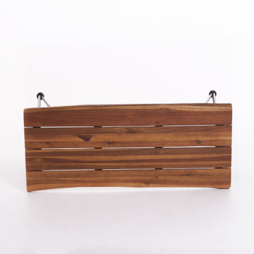 ZION INDUSTRIAL WOOD AND METAL COFFEE TABLE