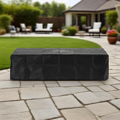 Tabletop Propane Fire Pits, 56 x 23 in, 50,000 BTU outdoor firepit table, Suitable for Outdoor, Patio, Balcony, three height options