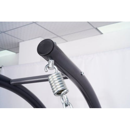 Double Hanging Egg Chair with Stand for Outdoor, Oversized 2 Person Wicker Rattan Swing Chair w/Convertible Armrest for Reclining Seat, All-Weather Cushion and Heavy Duty Frame, 700Lbs Cap. yellow