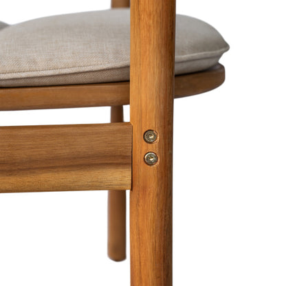 Meja Club Chair With Cushion, Set of 2