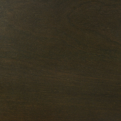 Dark Cocoa 2-Drawer Wood Nightstand with Nickel Hardware