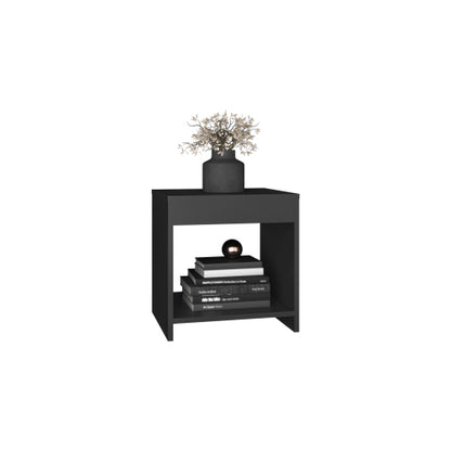 Chroma Minimalist Open Shelf Nightstand