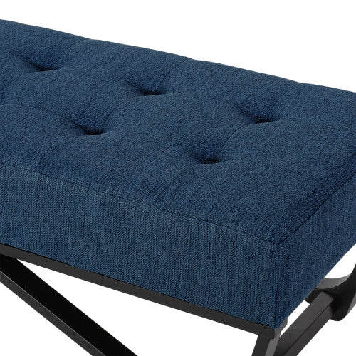 Navy blue Ottoman