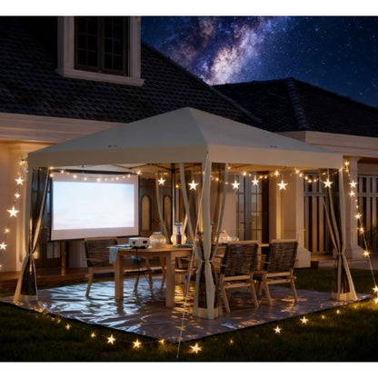 Screen House Room,Pop Up Canopy Tent with Netting,Instant Gazebo,with Carry Bag,Height Adjustable