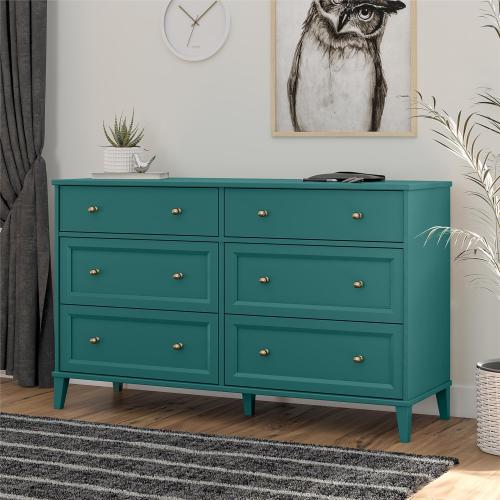 Wide 6-Drawer Dresser
