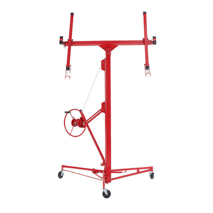 11 ft. Drywall Panel Hoist Jack Lifter Drywall Lift Panel Lift in Red