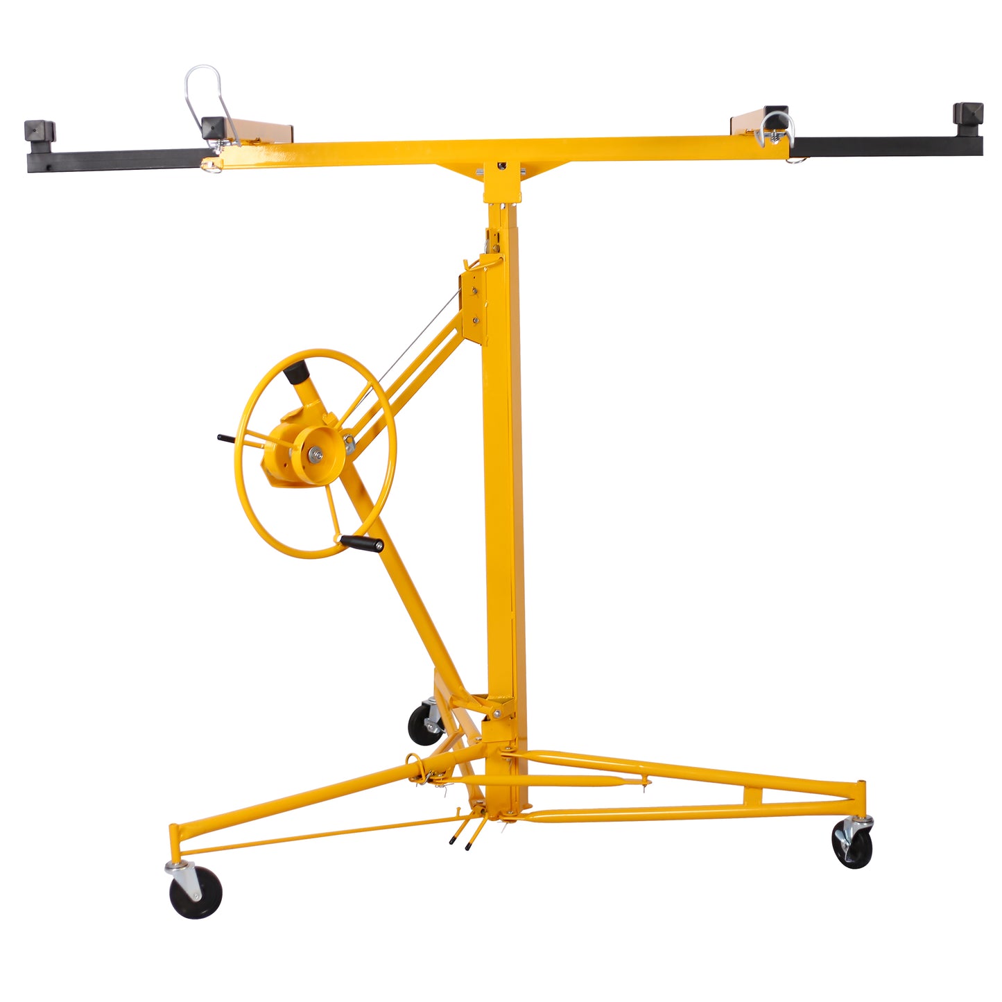 16 ft. Drywall Panel Hoist Jack Lifter Drywall Lift Panel Lift in Yellow