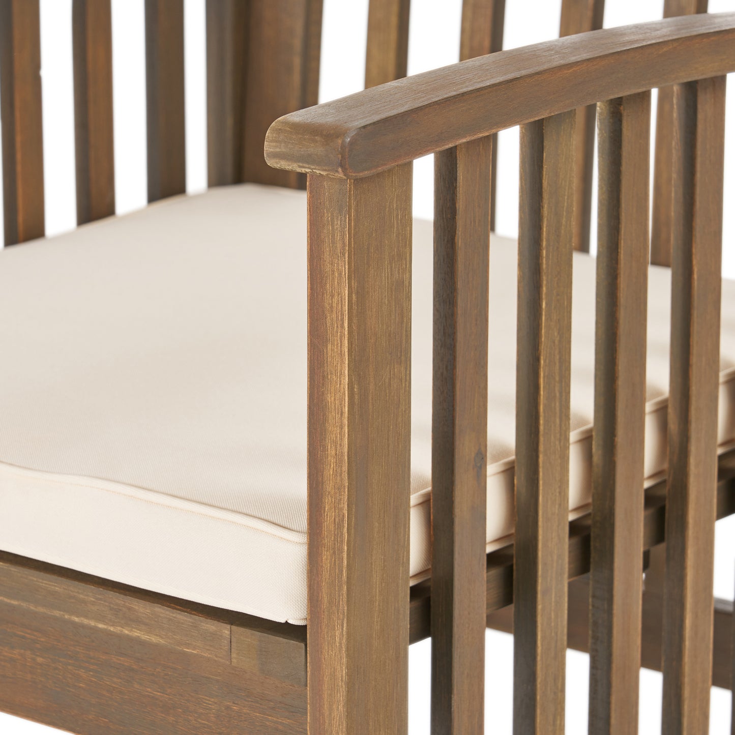 DINING CHAIR,2PCS with 2 Cushions