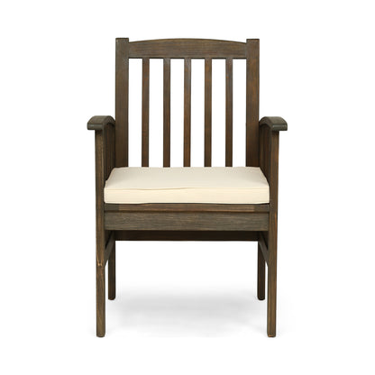 DINING CHAIR,2PCS with 2 Cushions