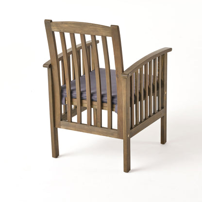 DINING CHAIR,2PCS with 2 Cushions