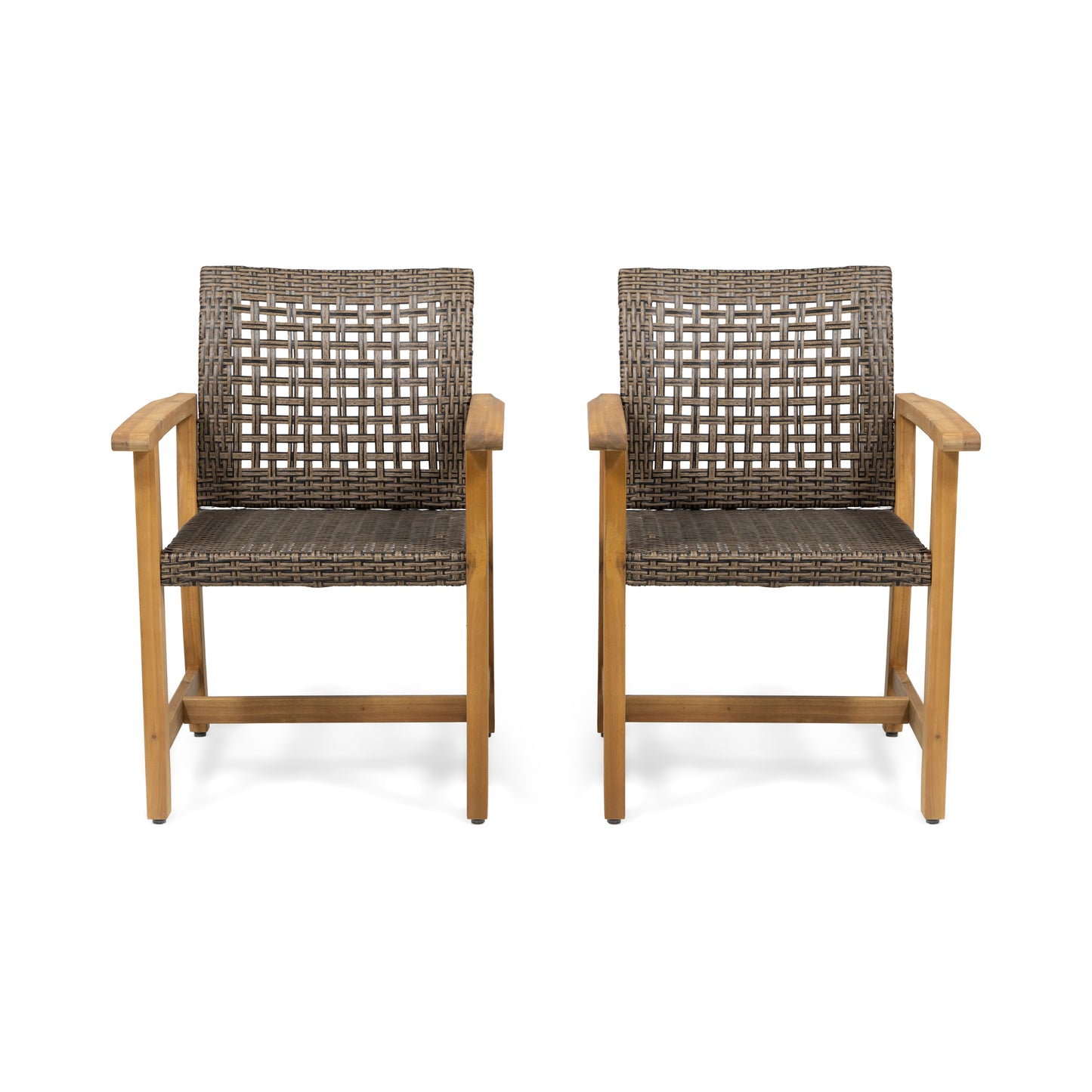 WICKER DINING CHAIR( SET OF 2 )