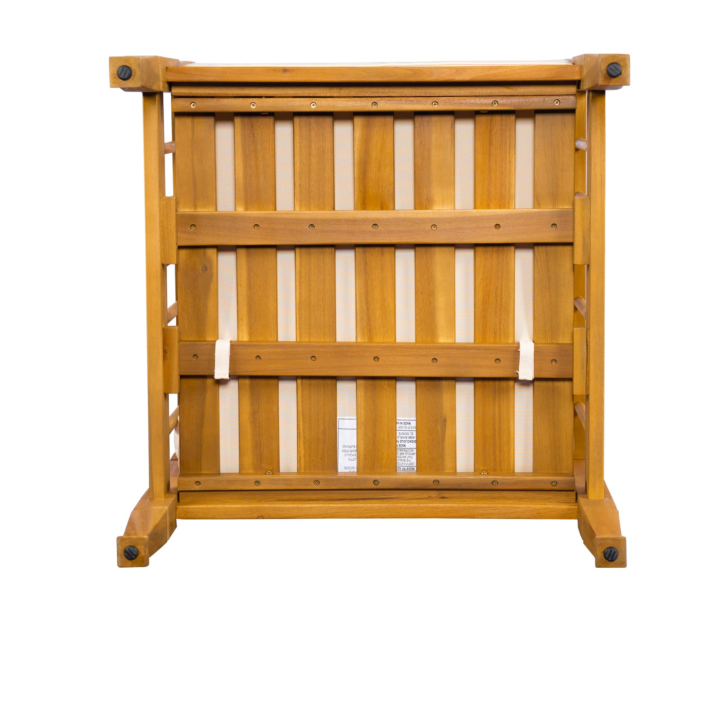 4-Piece Patio Furniture Set, Outdoor Furniture with coffee table, Patio Conversation Set Deep Seating with Thick Cushion for Backyard Porch Balcony,Teak finish