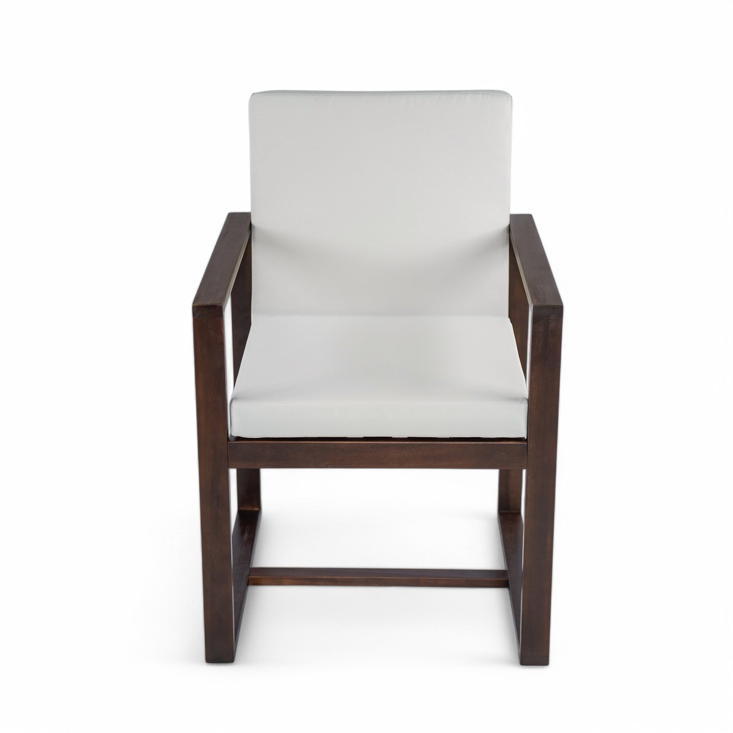 Patio Dining Set Outdoor Dining Table and Chair Set with and Removable Cushions for Patio, Backyard, Garden, Dark Brown