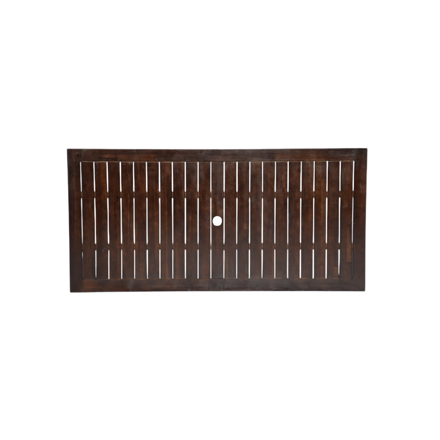 Patio Dining Set Outdoor Dining Table and Chair Set with and Removable Cushions for Patio, Backyard, Garden, Dark Brown