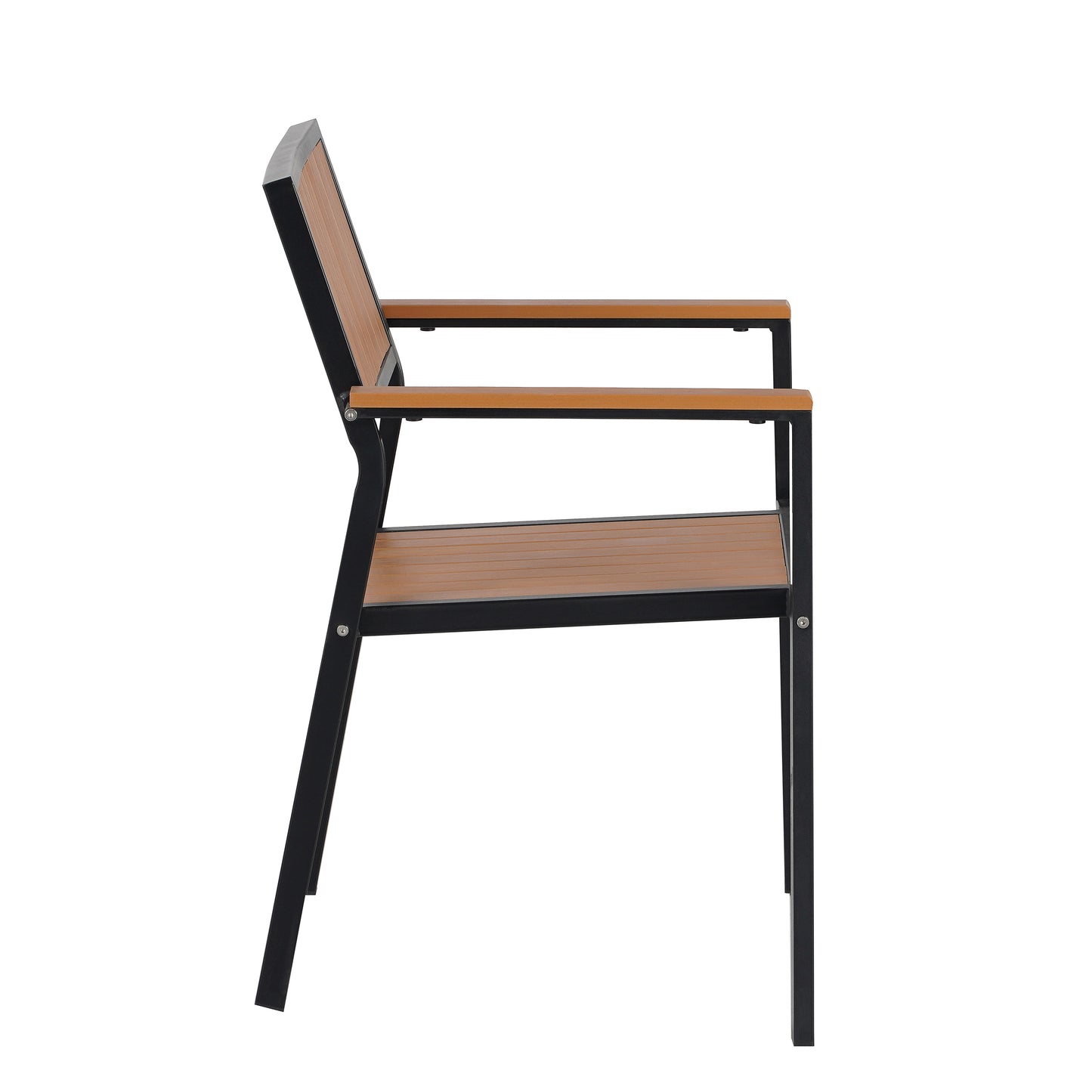 Experience Outdoor Dining Freedom with a Flexible Set Including Six Chairs and a Table that Extends from 62.9 to 82.6 Inches for Personalized Arrangements