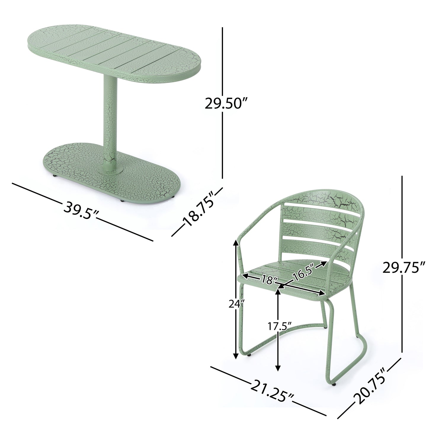 SANTA MONICA BISTRO SET