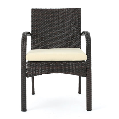 WICKER DINING CHAIR [Set of 2]