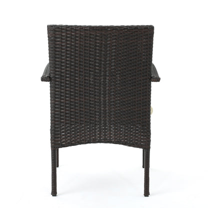 WICKER DINING CHAIR [Set of 2]