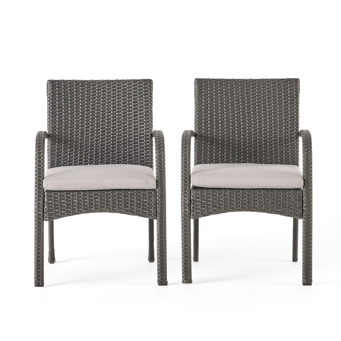 WICKER DINING CHAIR [SET OF 2 PCS]