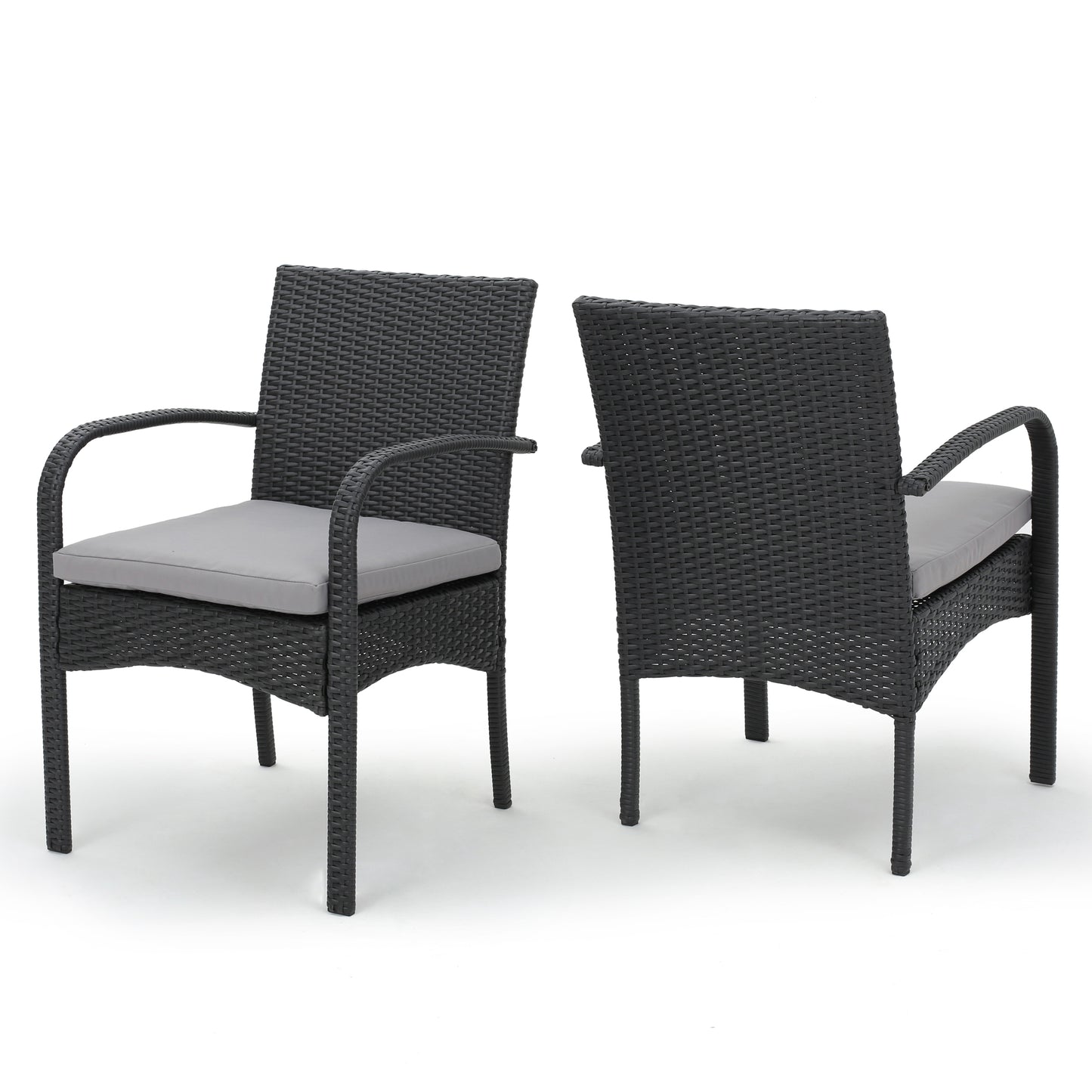 WICKER DINING CHAIR [SET OF 2 PCS]