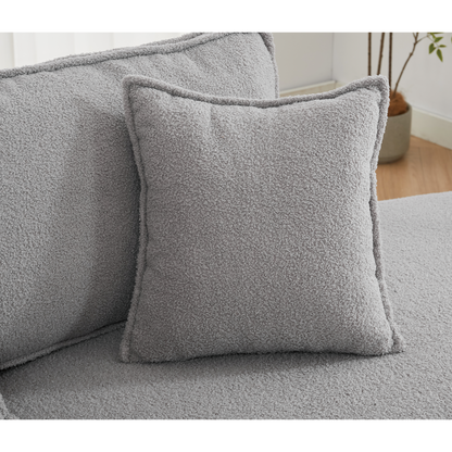 Folding Convertible Out Sleeper Sofa Bed,2-in-1, Combination Convertible Sofa,3 seat, Upholstered,Fold Out Floor Gaming Sofa Bed , Lamb Velvet Fabric,Living Room, Gray