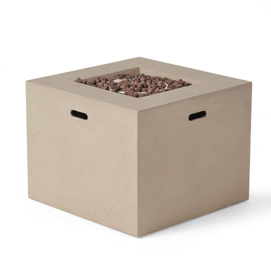 AIDAN 31" SQUARE FIRE PIT - 40,000 BTU