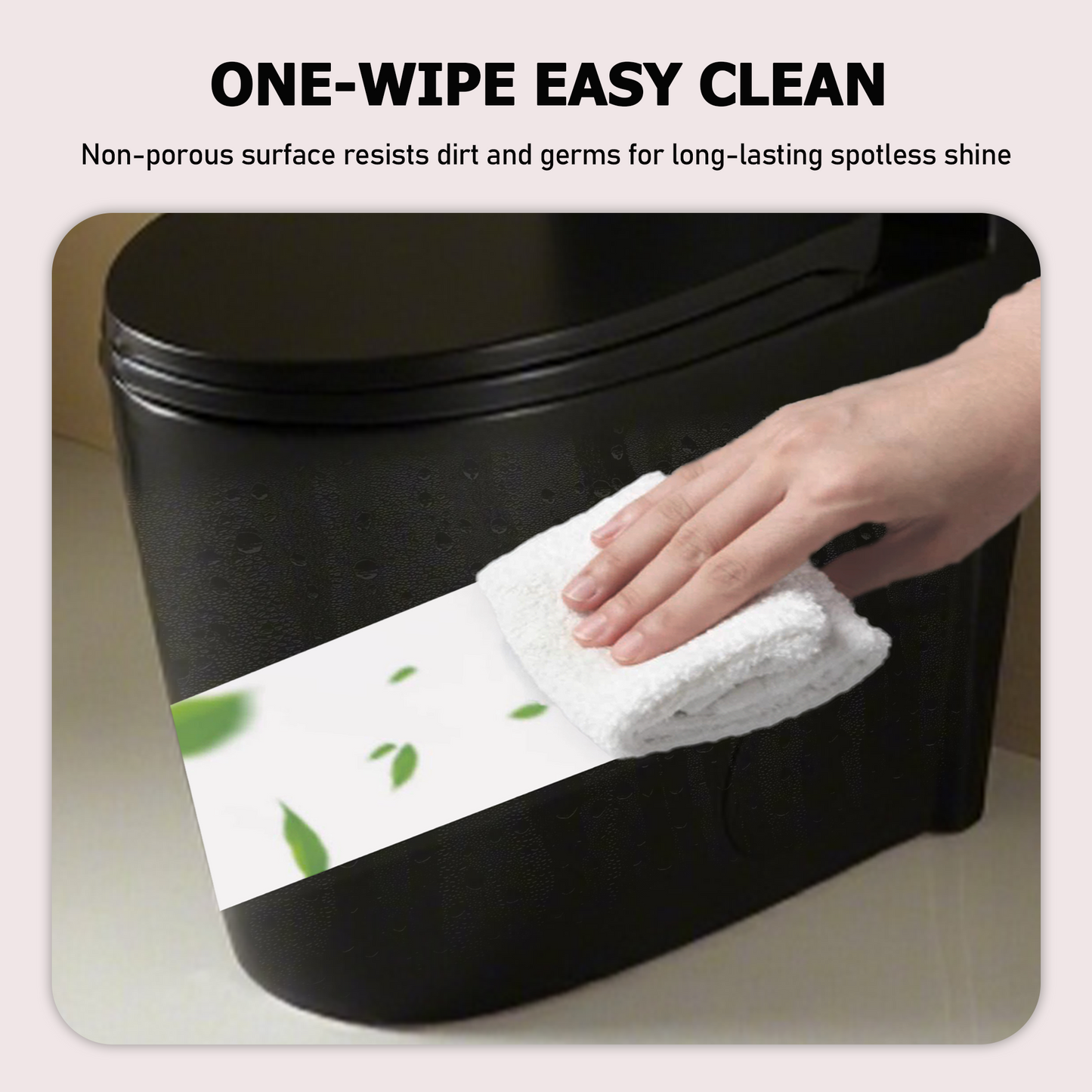 1.1/1.60 GPF Dual-Flush One Piece Toilet, Water-Saving Elongated Comfort Height Floor Mounted, Soft Close Seat, 1000 Gram Map Flushing Score Toilet, Matte Black 24T01-MB