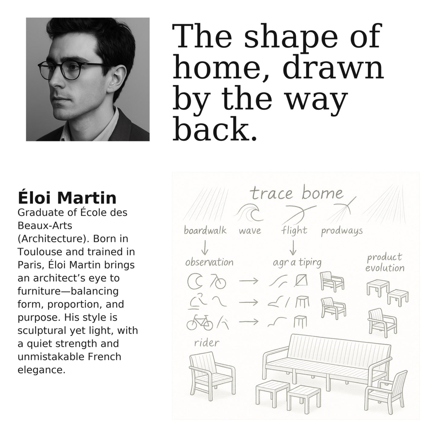 2-Piece Indoor/Outdoor Furniture set 1 Chairs & 1 Coffee Tables Waterproof PP Material- Easy Assembly Patio Conversation Set