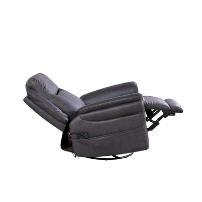 Liyasi OKIN Motor Rocking and 240 Degree Swivel Single Sofa Seat recliner Chair Infinite Position