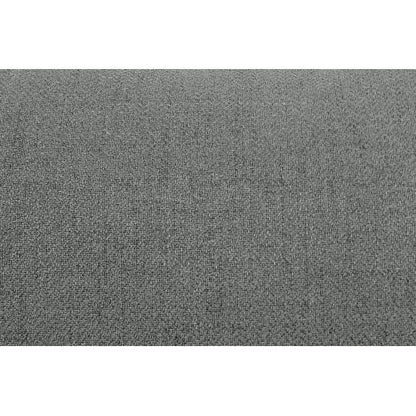 Gray Color Burlap Fabric Recliner Motion Recliner Chair 1pc Couch Manual Motion Living Room Furniture